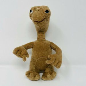 E.T. Extra Terrestrial 8” Plush Brown Small Stuffed Animal Toy Pre-owned